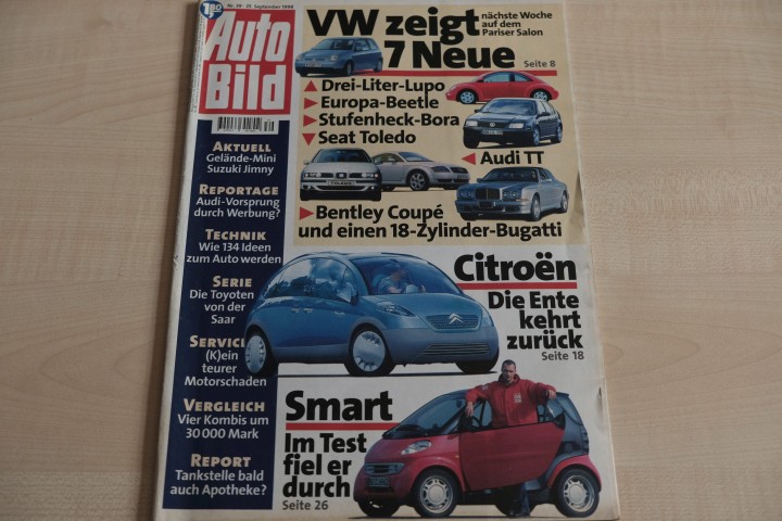 Deckblatt Auto Bild (39/1998)